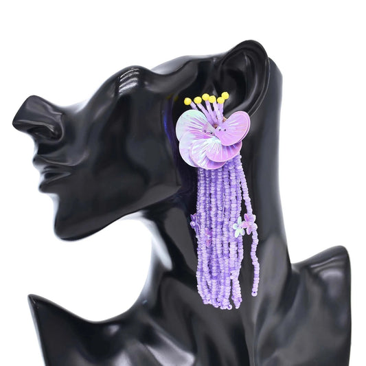 Wisteria Earrings – Bloom Style Collection (Limited Edition) - Calilo Australia
