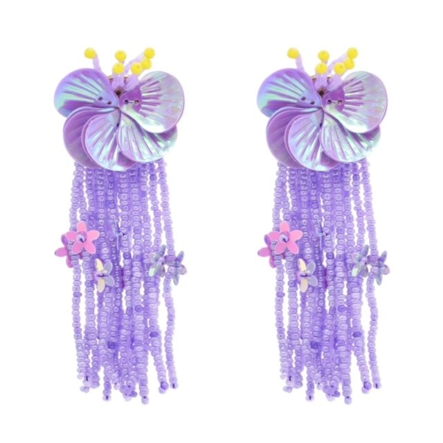 Wisteria Earrings – Bloom Style Collection (Limited Edition) - Calilo Australia
