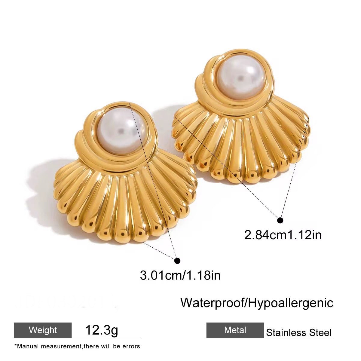 Zoe Pearl Earrings - Calilo Australia