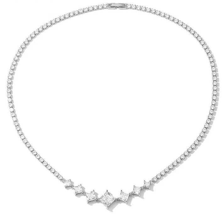 Alina Tennis Necklace - Coco & Cali