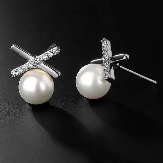 Erin Pearl Earrings - Coco & Cali