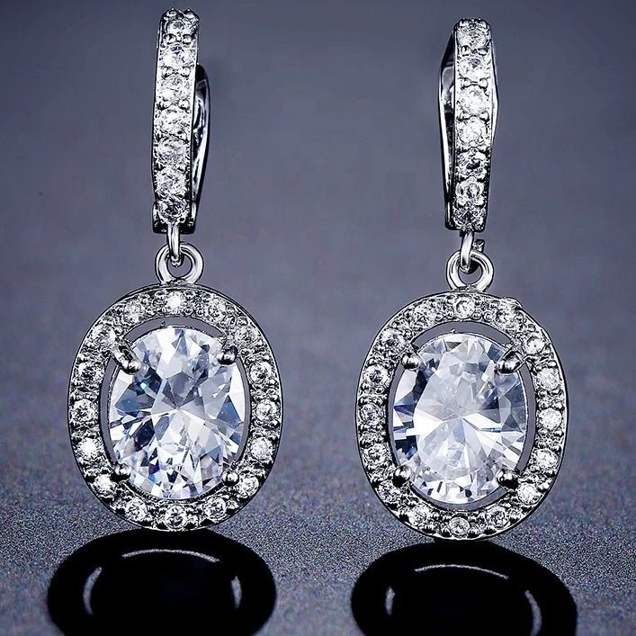 Ivy Zirconia Earrings - Coco & Cali