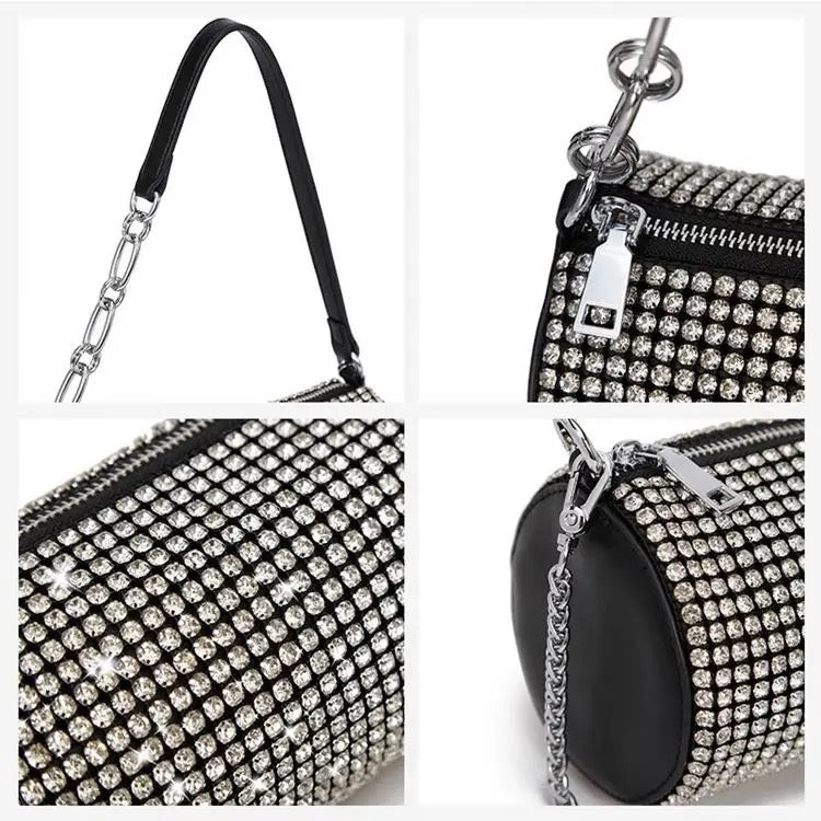 Lena Diamante Clutch Bag - Coco & Cali