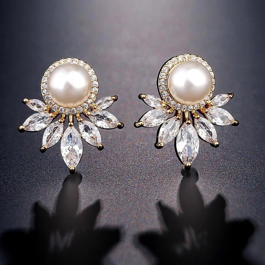 Lorna Gold Earrings - Coco & Cali