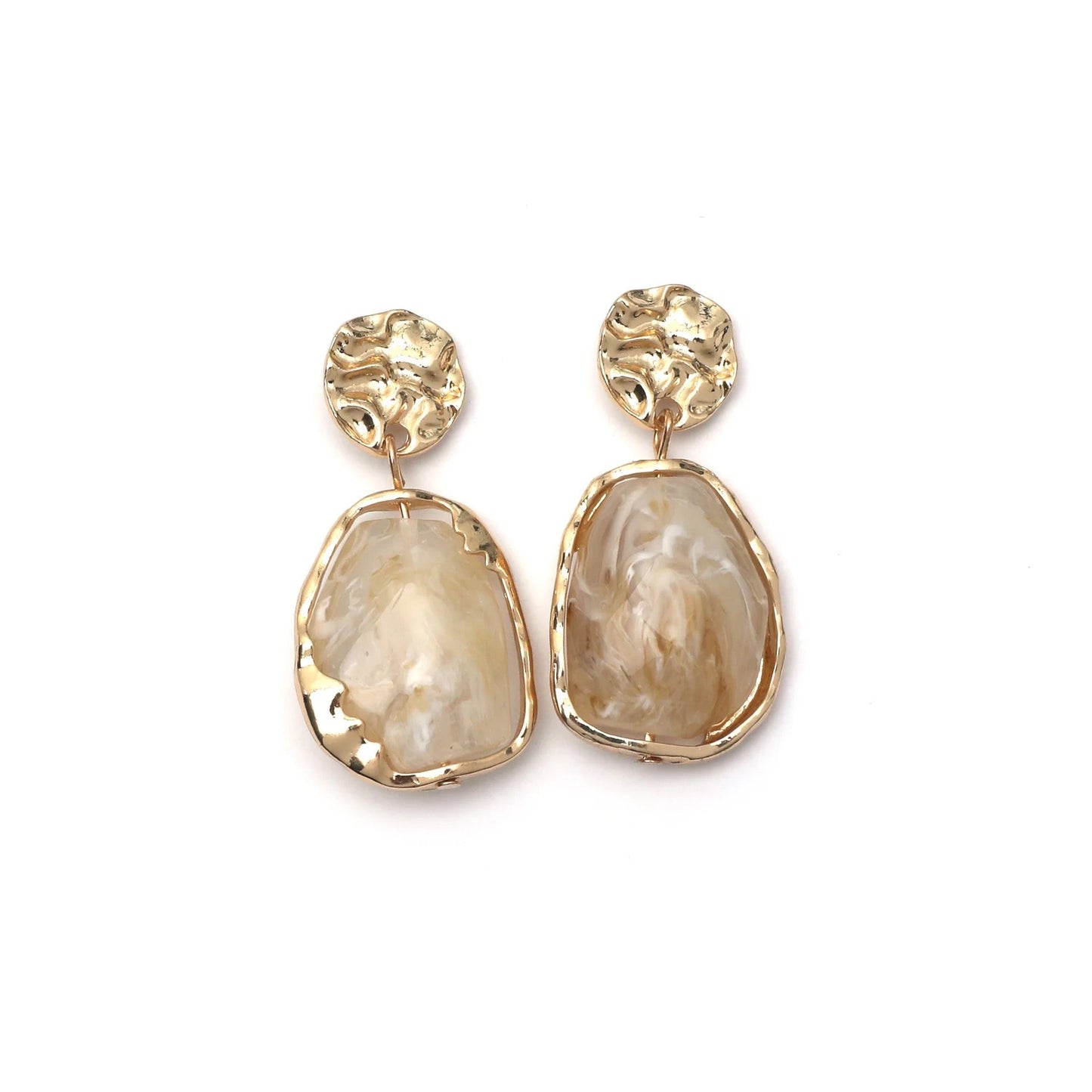 Lydia Gold Earrings - Coco & Cali