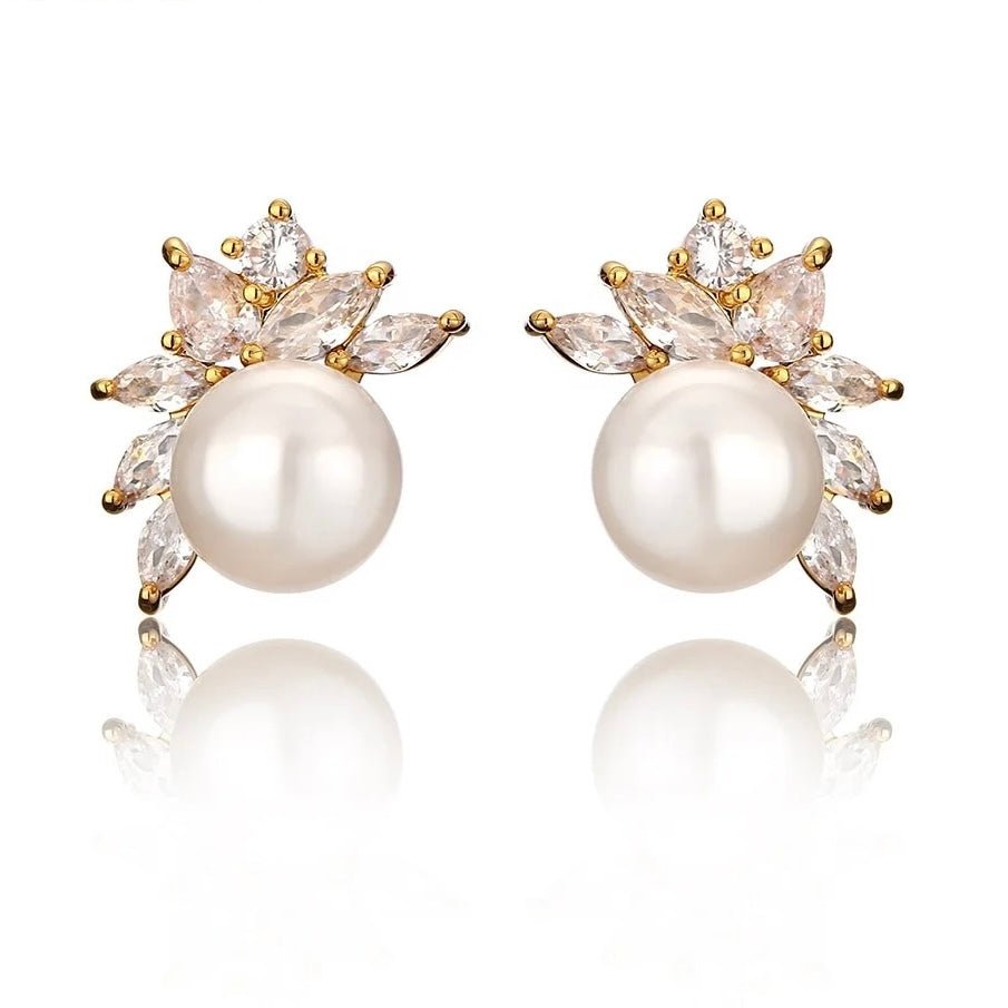Paris Pearl Earrings - Coco & Cali
