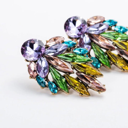 Venus Rhinestone Earrings - Coco & Cali