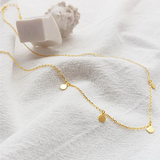 Vienna 18K Gold Plated Choker Necklace - Coco & Cali