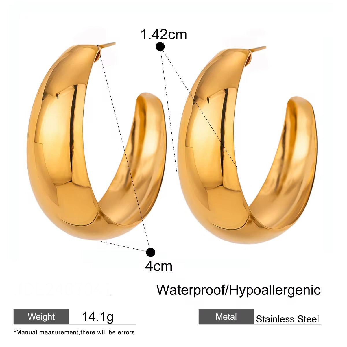 Caroline Gold Earrings