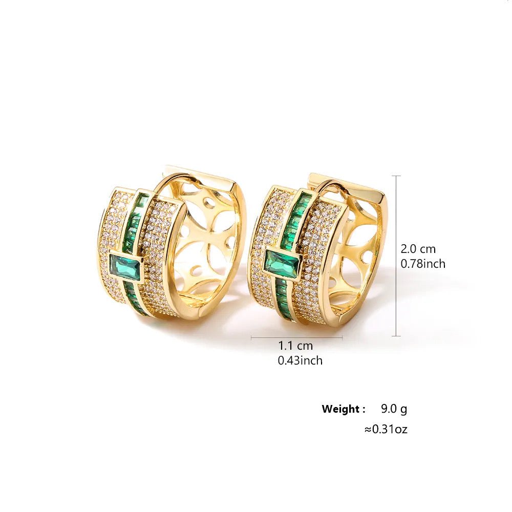 Alessandra Gold Earrings - Calilo Australia