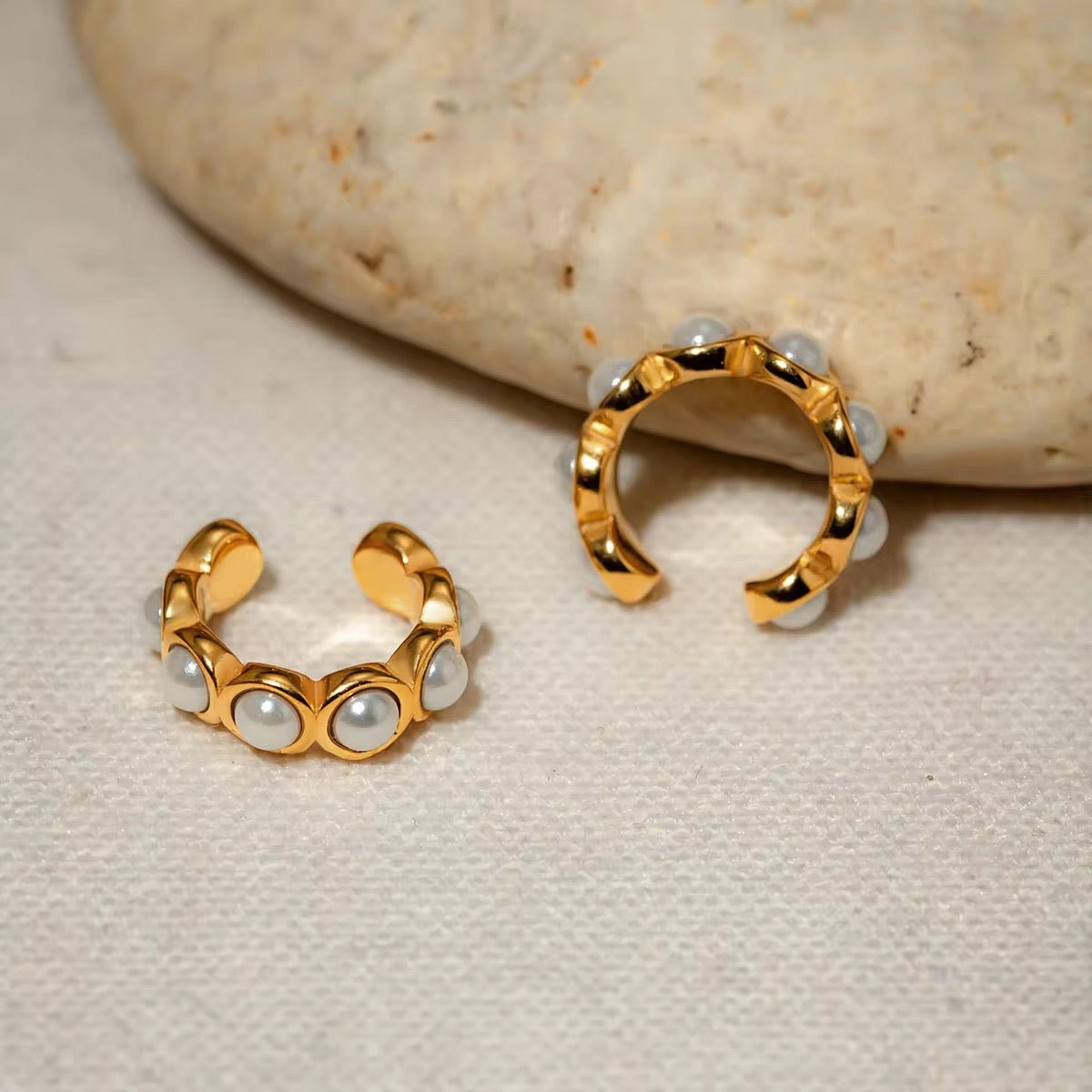 Alina Pearl Ear Cuff - Calilo Australia