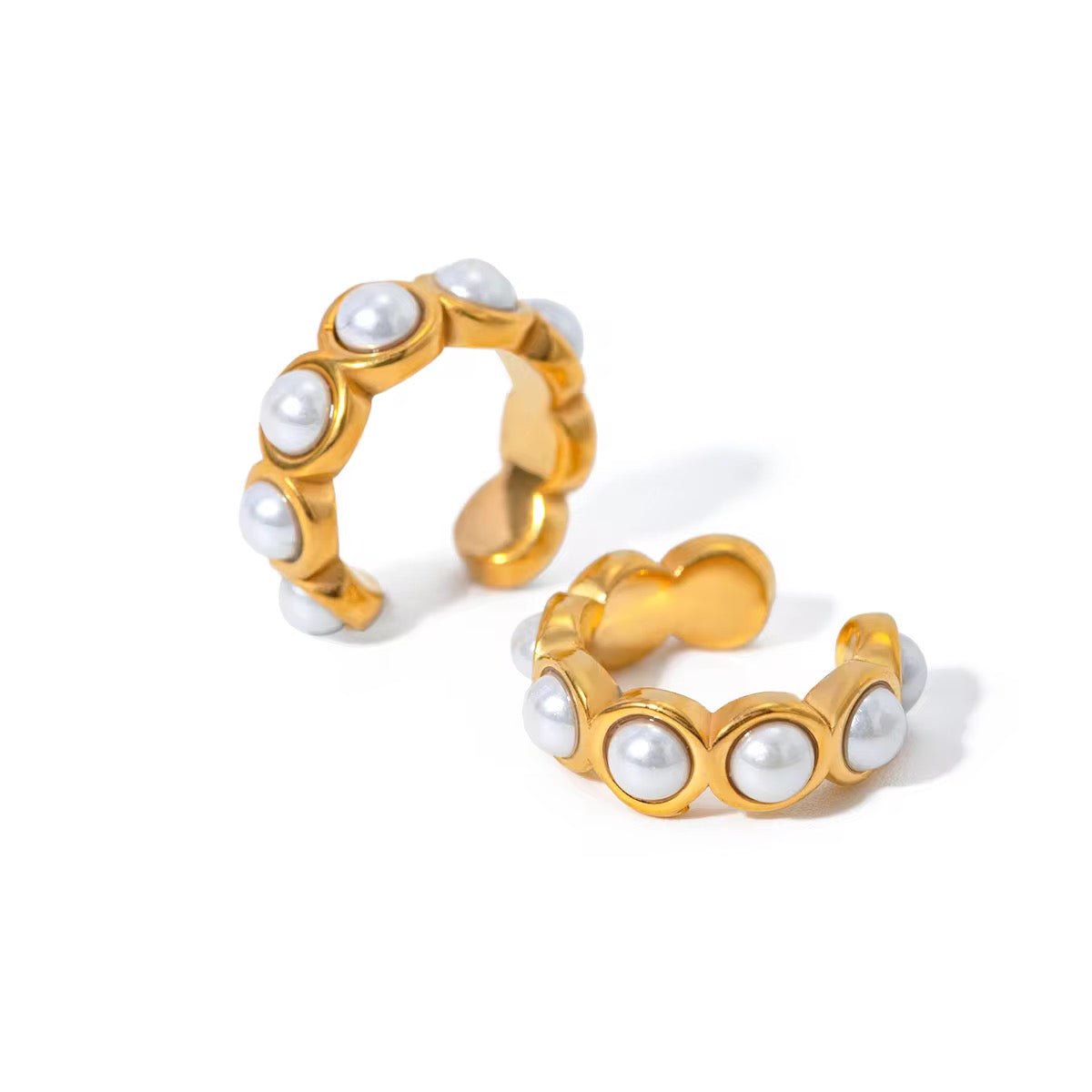 Alina Pearl Ear Cuff - Calilo Australia