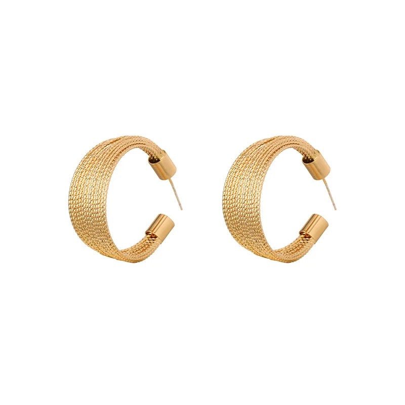 Amaira Gold Earrings - Calilo Australia