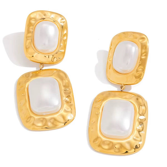 Amara Pearl Earrings - Calilo Australia