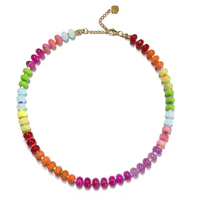 Amelia Multicolour Necklace - Calilo Australia