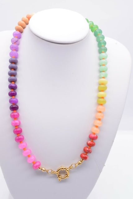 Amelia Multicolour Necklace - Calilo Australia