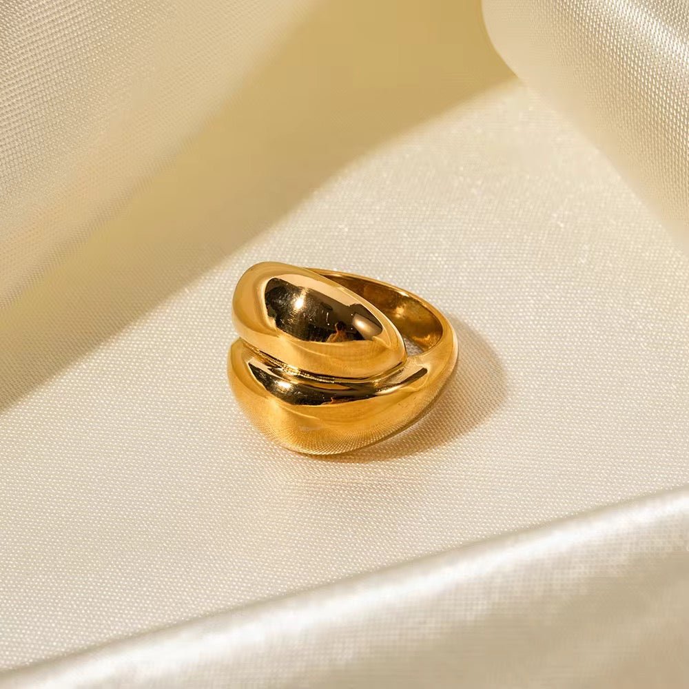 Angie Cross Stacking Finger Ring - Calilo Australia