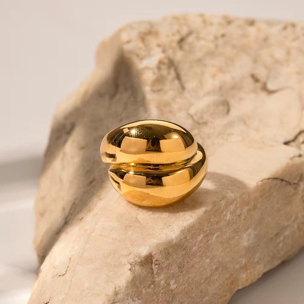 Angie Cross Stacking Finger Ring - Calilo Australia