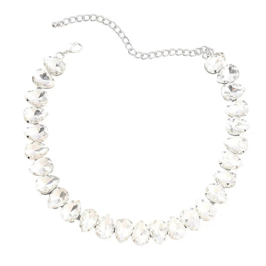 Arabella Rhinestone Necklace - Calilo Australia