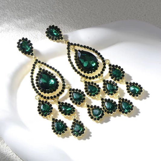 Aurelia Luxe Chandelier Earrings - Calilo Australia