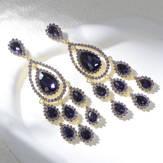 Aurelia Luxe Chandelier Earrings - Calilo Australia
