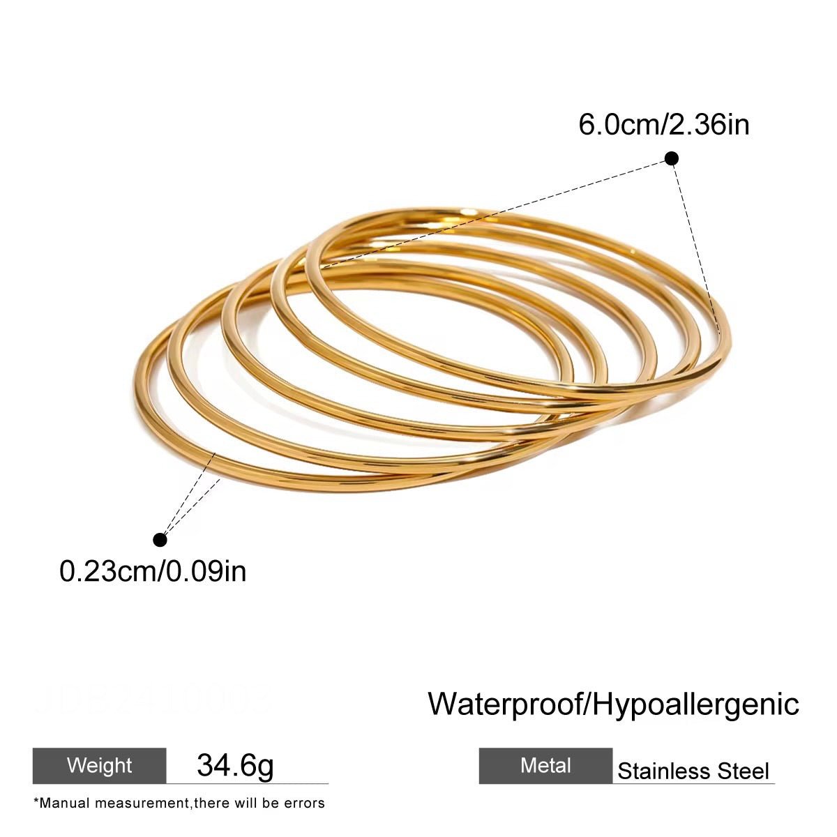 Aurelia Stacking Bangle Set - Calilo Australia