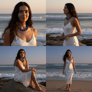 Aurora Bead Necklace - Calilo Australia