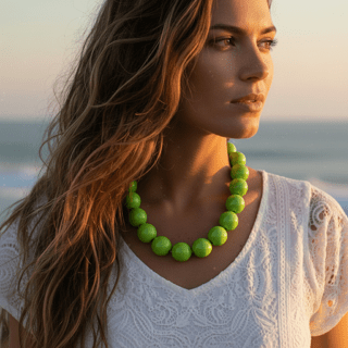 Aurora Bead Necklace - Calilo Australia