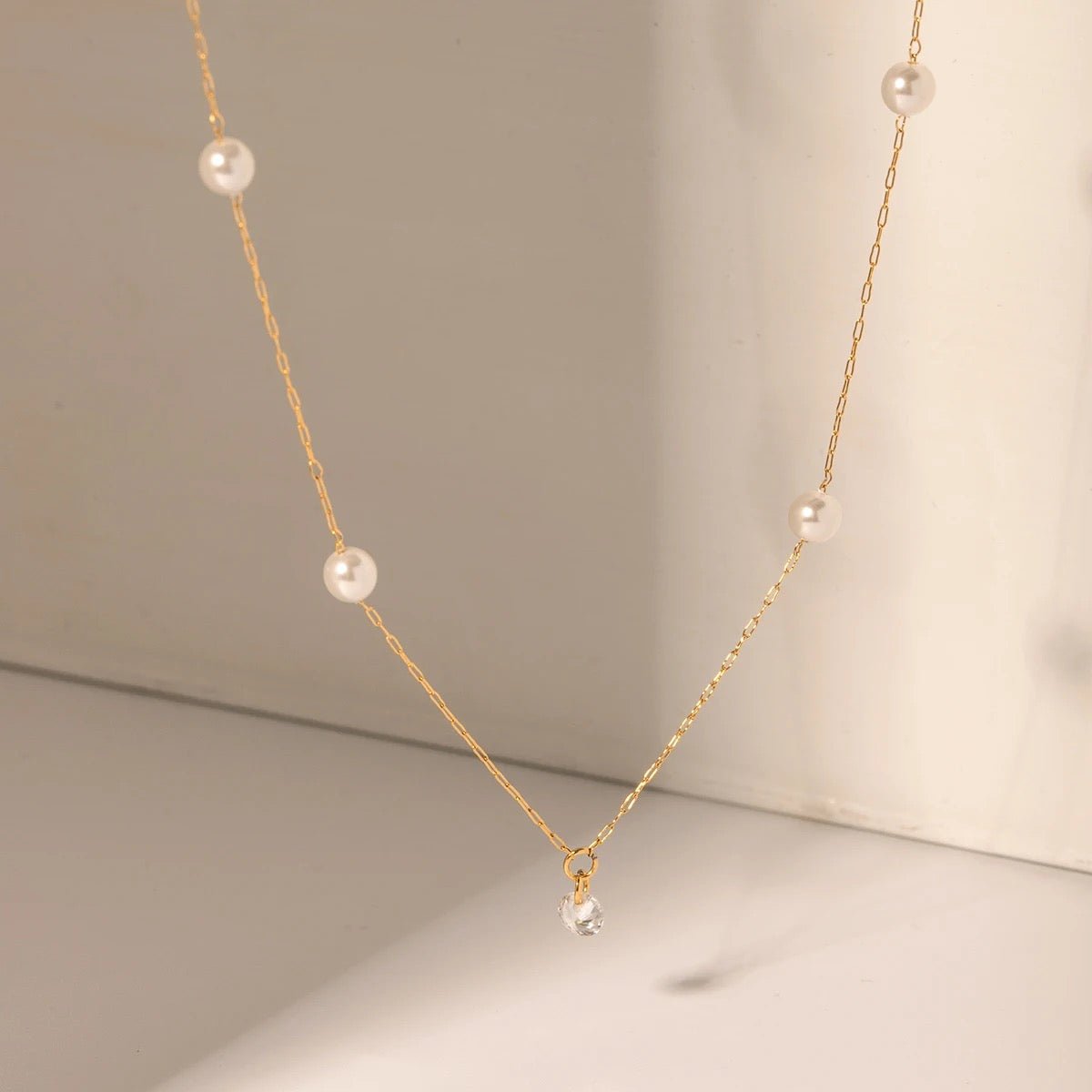 Bridget Pearl Necklace - Calilo Australia