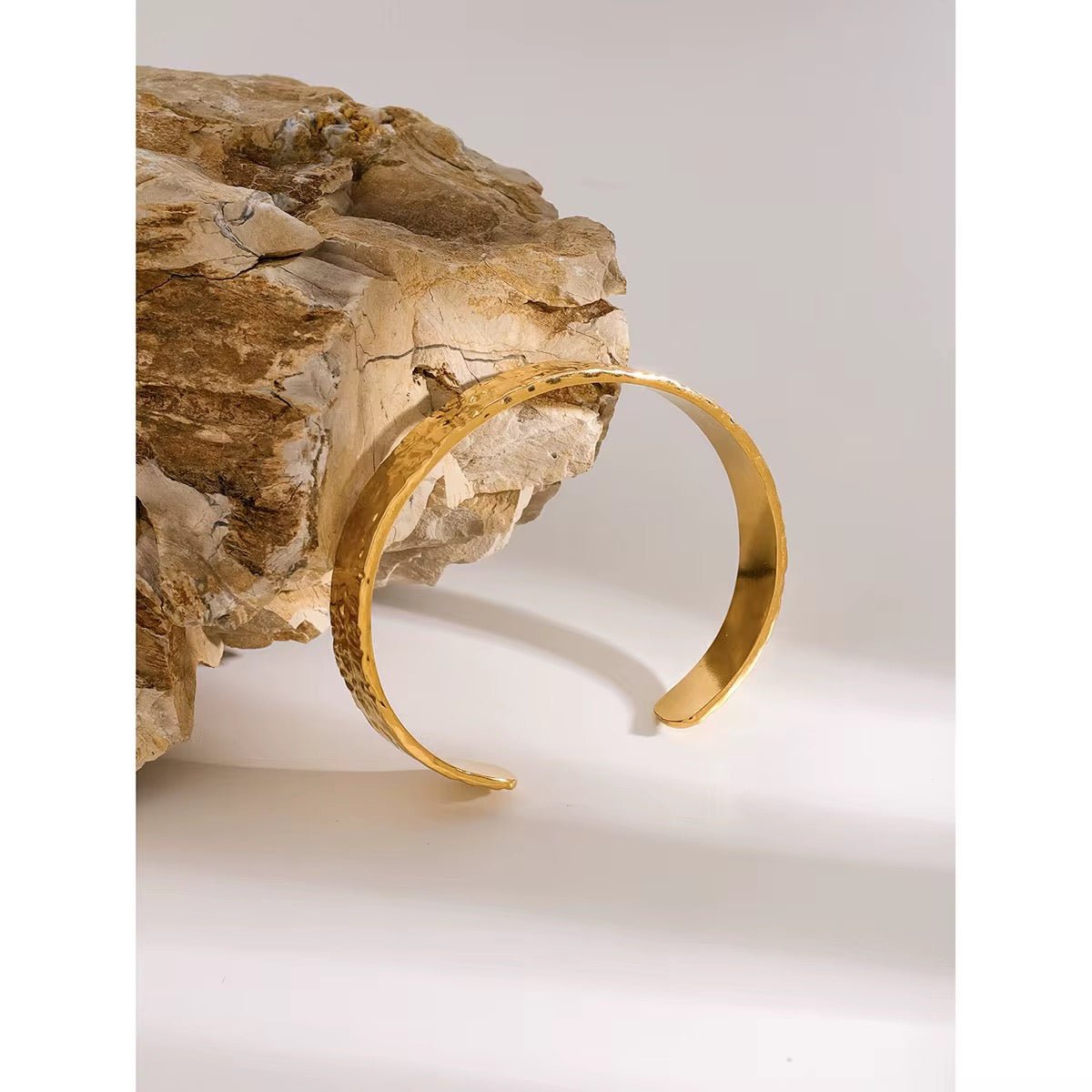 Celeste Gold Cuff Bangle - Calilo Australia