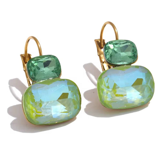 Colette Coloured Stones Earrings - Calilo Australia