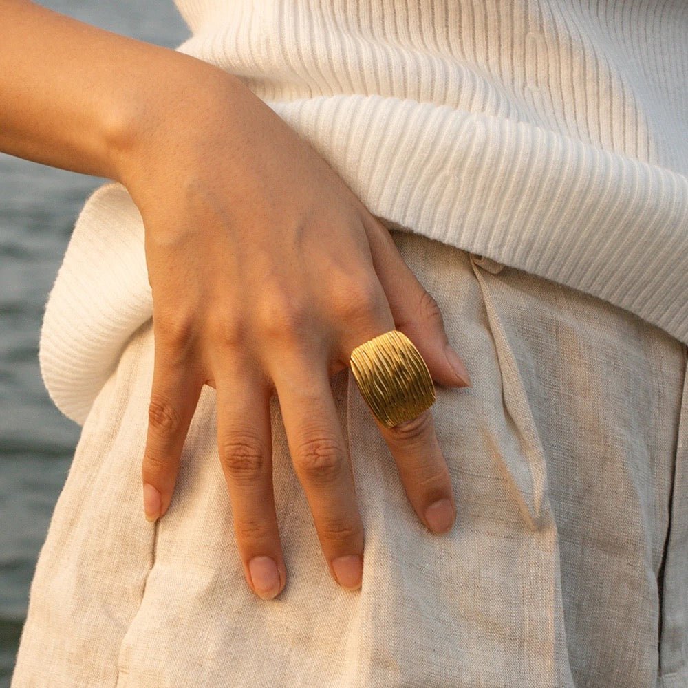 Ella Gold Ring - Calilo Australia