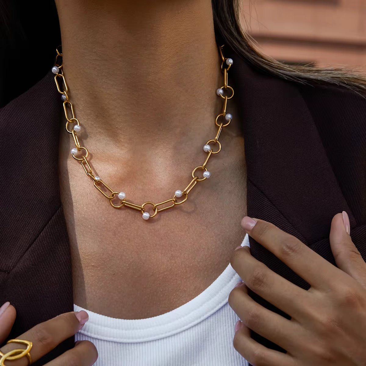 Esme Pearl Necklace - Calilo Australia