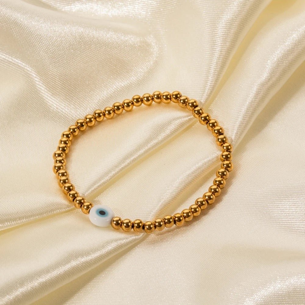 Evil Eye Beaded Bracelet - Calilo Australia
