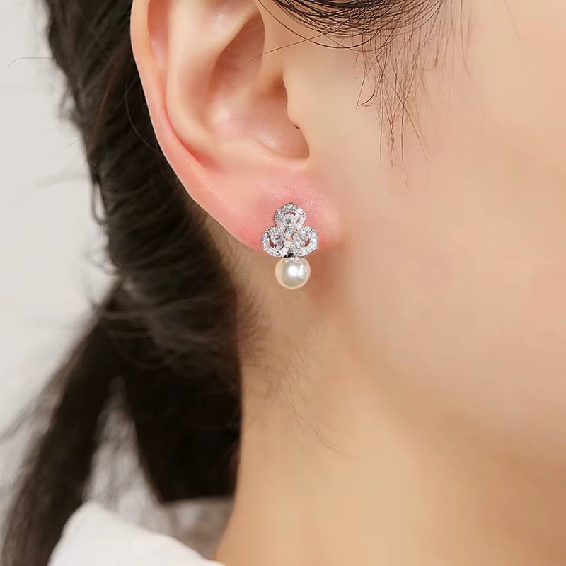 Fleur Pearl Earrings - Calilo Australia