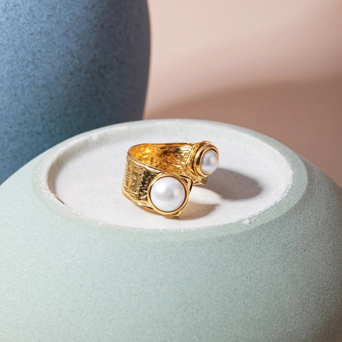 Giulia Pearl Ring - Calilo Australia