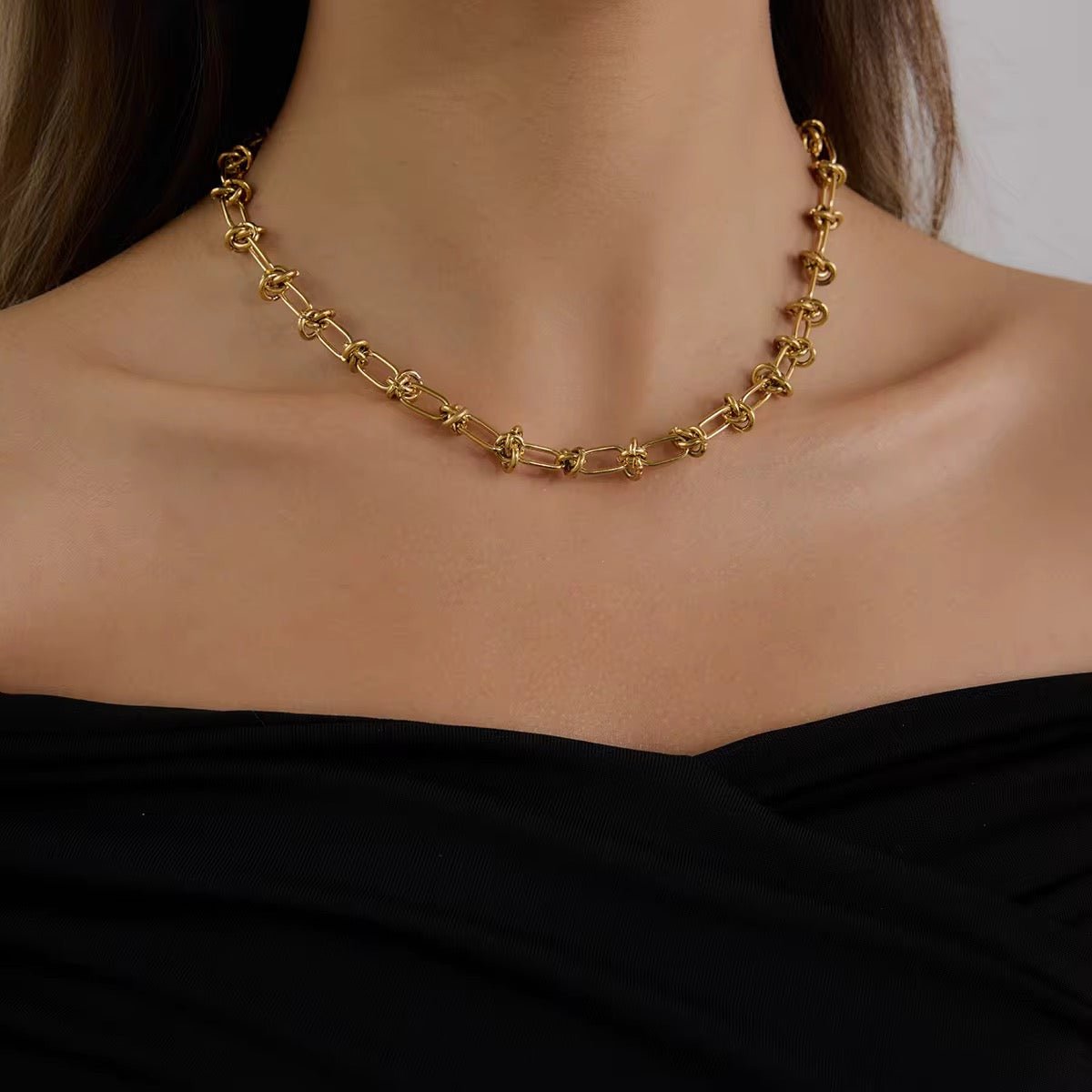 Infinity Knot Link Necklace - Calilo Australia