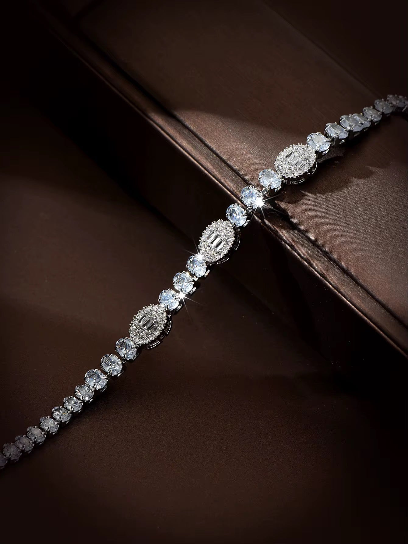 Isabella Grace Cubic Zirconia Bridal Bracelet - Calilo Australia