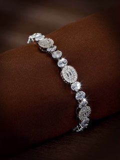 Isabella Grace Cubic Zirconia Bridal Bracelet - Calilo Australia