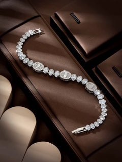 Isabella Grace Cubic Zirconia Bridal Bracelet - Calilo Australia