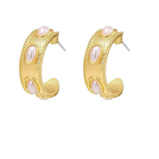 Kerrie Pearl Earrings - Calilo Australia