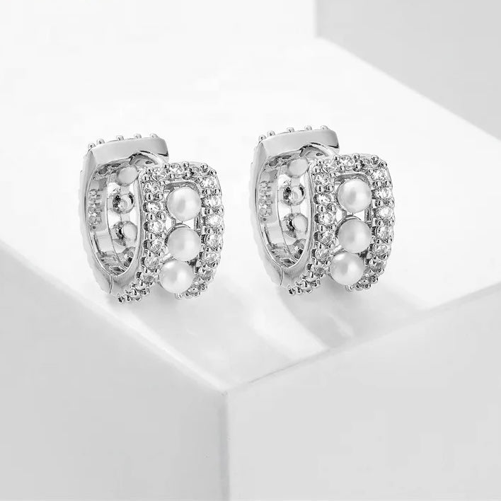 Lana Silver Earrings - Calilo Australia
