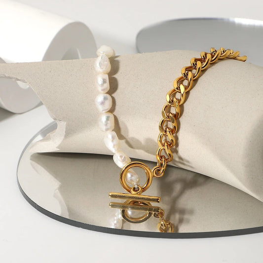 Laura Pearl Necklace - Calilo Australia