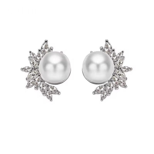 Lena Pearl Earrings - Calilo Australia