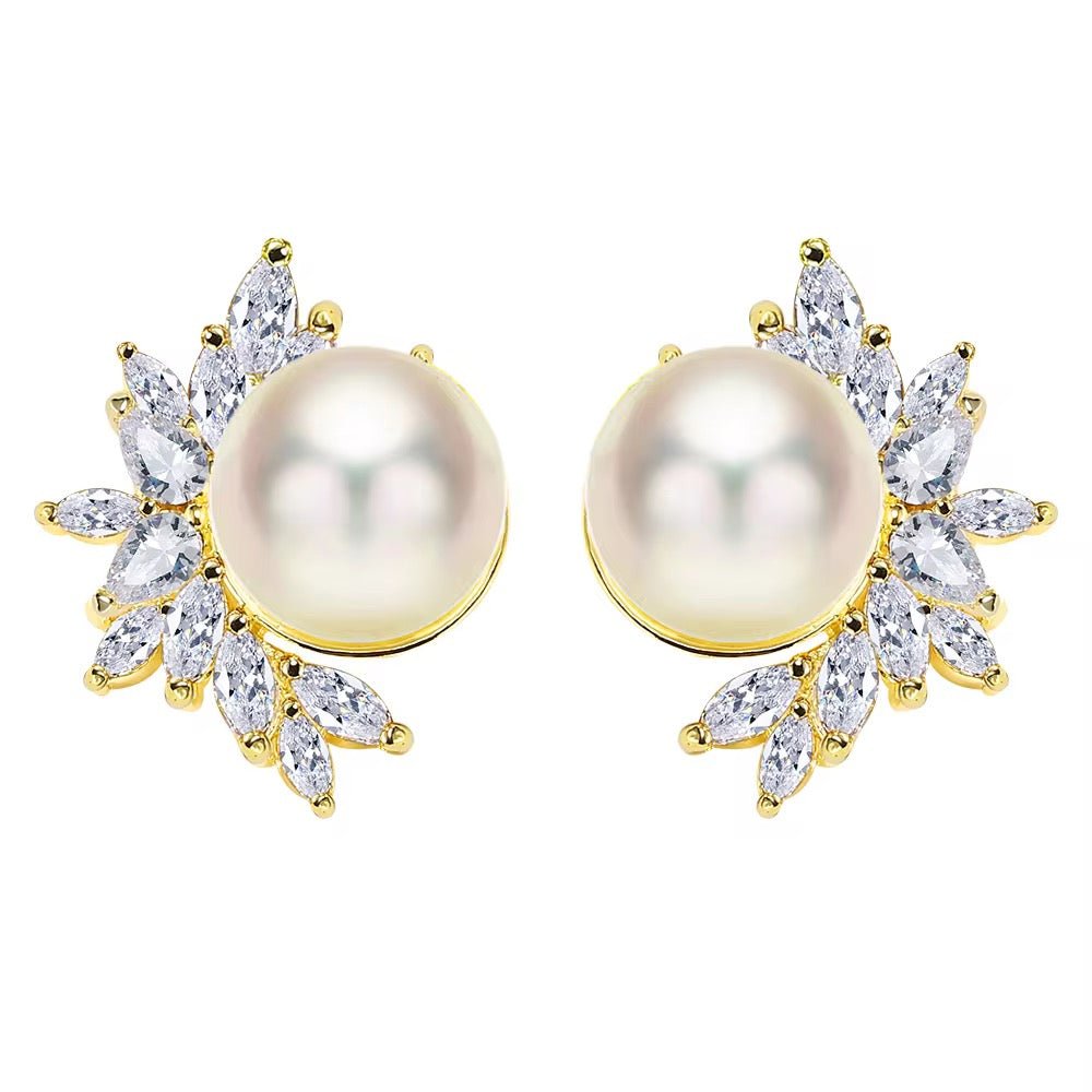 Lena Pearl Earrings - Calilo Australia