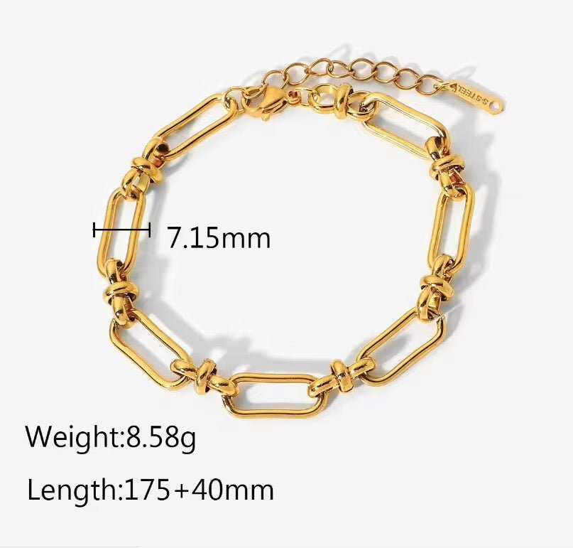 Lianna Gold Bracelet - Calilo Australia