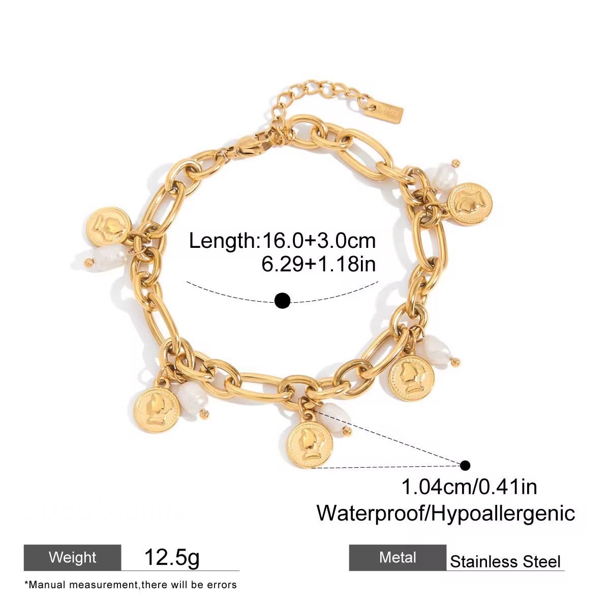 Liora Pearl & Coin Charm Duo - Calilo Australia