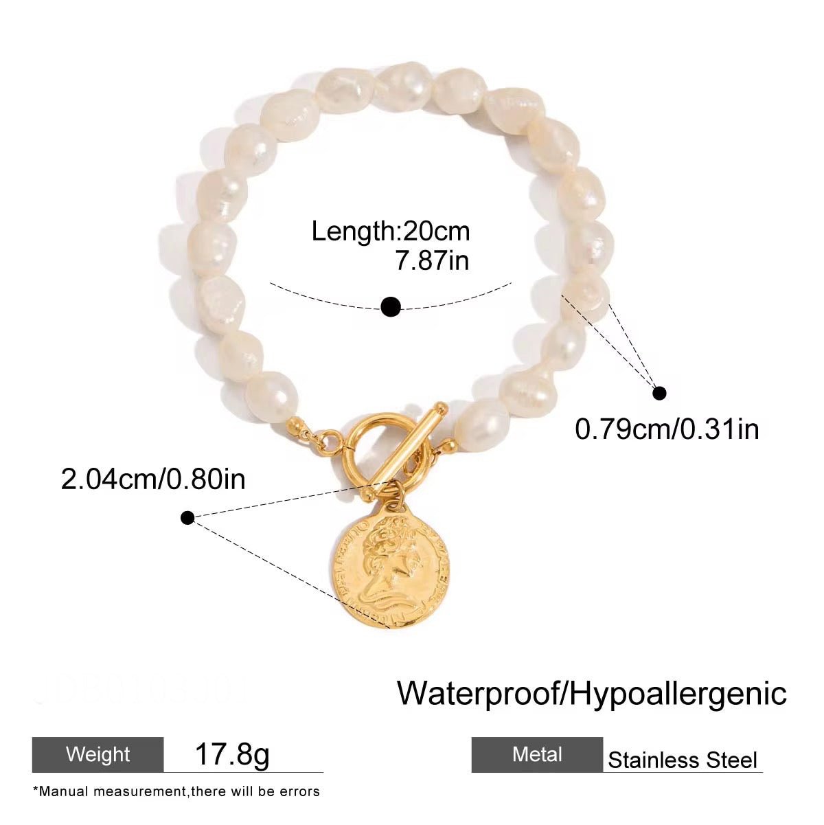 Liora Pearl & Coin Charm Duo - Calilo Australia