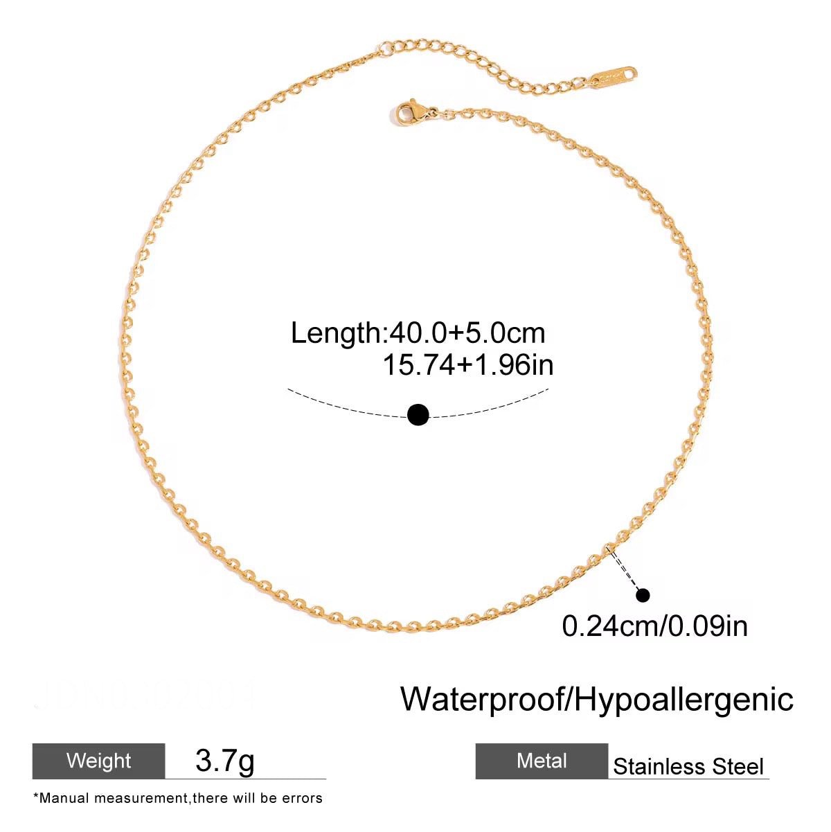 Luna Link Chain Necklace - Calilo Australia