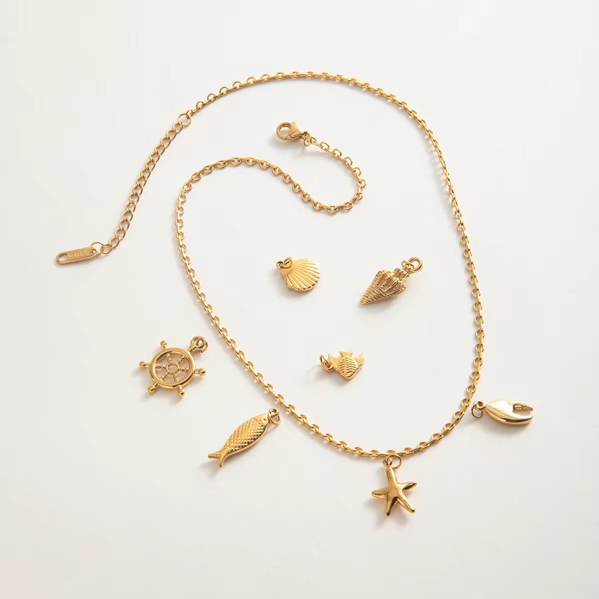 Luna Link Chain Necklace - Calilo Australia